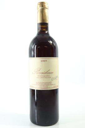 (1) 1997 Providence Private Reserve Merlot - Cabernet Franc - Malbec, Matakana
