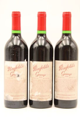 (3) 1995 Penfolds Grange Bin 95, South Australia [JO95] [WS97] (TL)