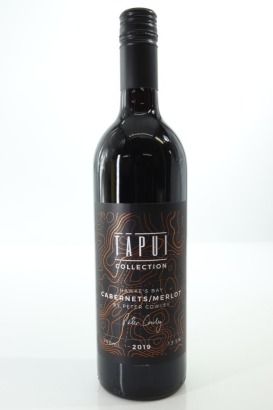 (1) 2019 United Cellars Tapui Collection Cabernets - Merlot by Peter Cowley, Hawke's Bay