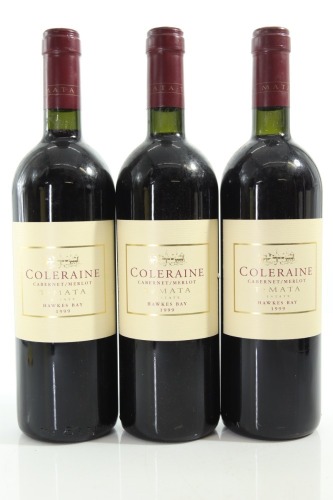 (3) 1999 Te Mata Estate Coleraine, Hawke's Bay
