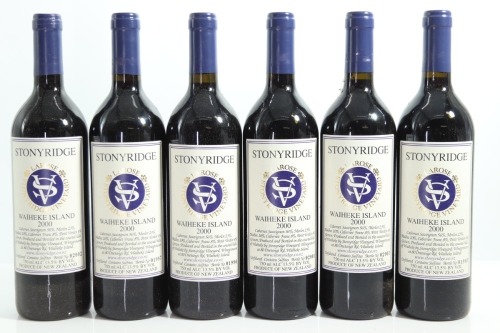 (6) 2000 Stonyridge Vineyard Larose, Waiheke Island