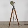 An Industrial Floor Lamp