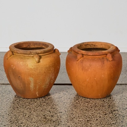 A Pair of Garden Pots
