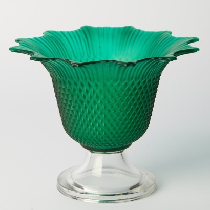 A Vintage Glass Pineapple Vase