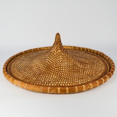 A Woven Food Gathering Basket