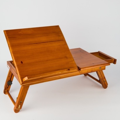 A Tabletop Work Station Foldable Table Easel with Drawer