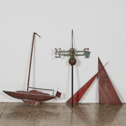 A Ship Themed Weather Vane AF