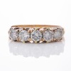18ct Rose / White Gold, 1.08ct Diamond Five-Stone Ring