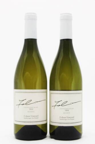 (2) 2011 Folium Reserve Sauvignon Blanc