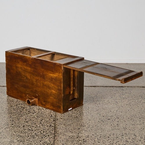 An Antique Blacksmithing Bellows