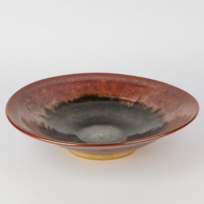 A Large Studio Pottery Bowl