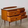 A Retro Solid Wood Five Drawer Lowboy - 2