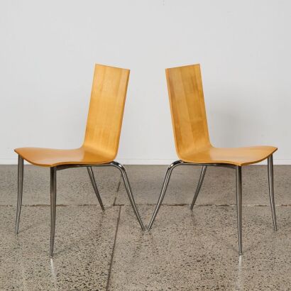 A Pair of Olly Tango Chairs by Philippe Starck for Driade