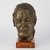 SAMUEL TONKISS A Patinated Plaster Bust of Rt. Hon. Harold Macmillan, Earl of Stockton - 2