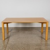 An Icon by Design Solid Oak Dining Table - 2