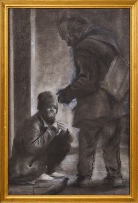 COLIN FROOMS Untitled Charcoal