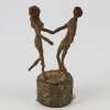 A Cast Dual Figure