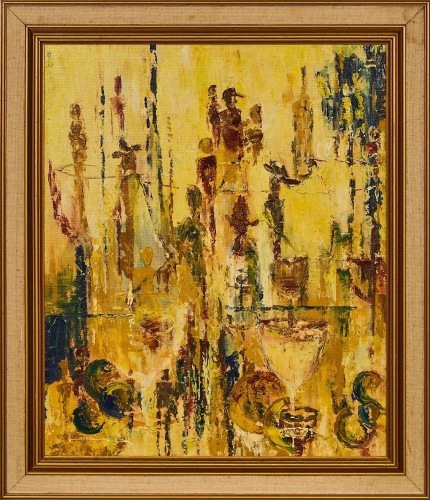 An Abstract Mid Century Painting