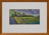 An Original Pastel Landscape Framed Artwork Artist Unknown