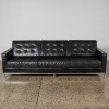 A Florence Knoll Style Three Seat Sofa Af - 2