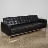 A Florence Knoll Style Three Seat Sofa Af