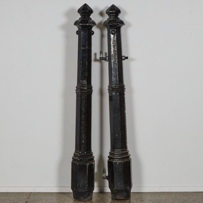A Pair of Reece Canterbury Cast Iron Architectural Posts