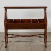 An Edwardian Mahogany Book Trough - 2