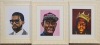 A Trio of Finely Framed Rapper Graphic Prints
