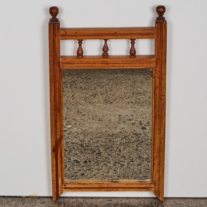A Vintage Kauri Framed Mirror