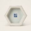 A Large Chinese Blue and White Hexagonal Vase with Antiquities Motifs - 2