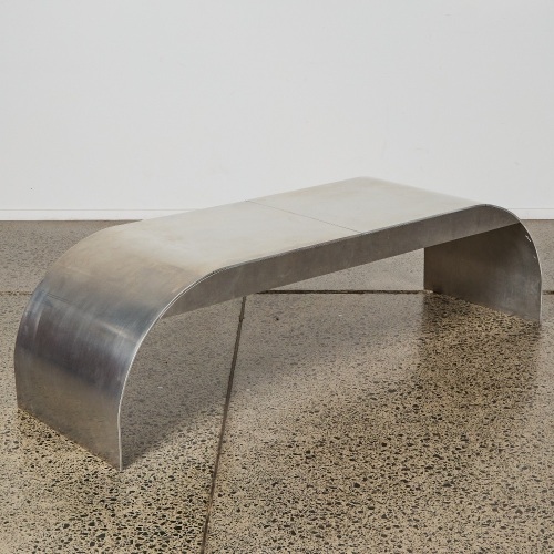A Bespoke Aluminium Bench