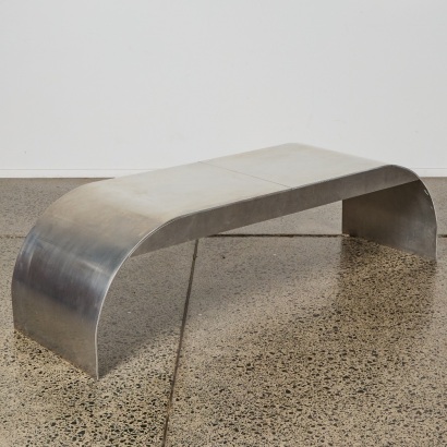 A Bespoke Aluminium Bench