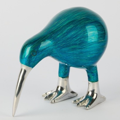 An Aluminum Kiwi Bird