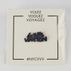 A Louis Vuitton VVV Graffiti Enamel Pin