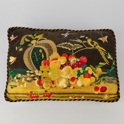 A Small Embroidered Pillow