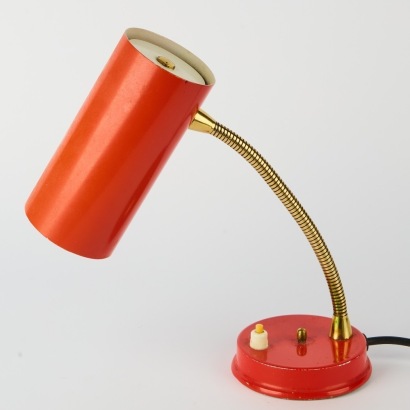 A Vintage Gooseneck Lamp
