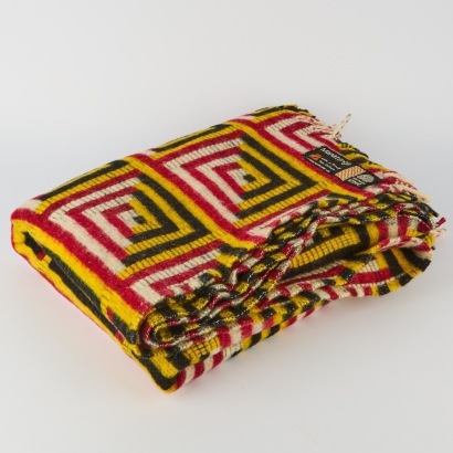 A Manatunga Travel Rug by Roslyn Dunedin Textiles