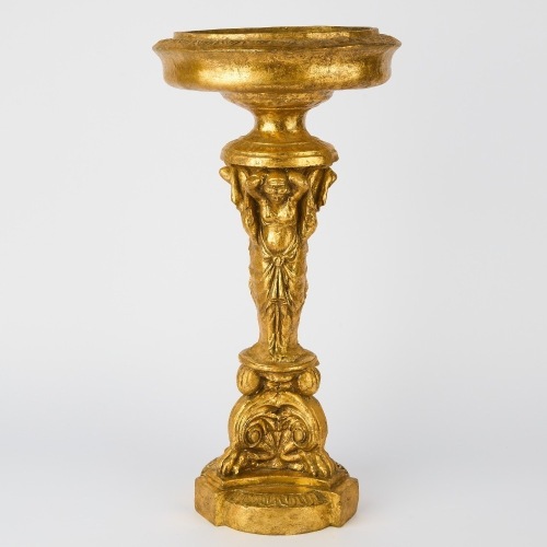 A Giltwood Style Plinth