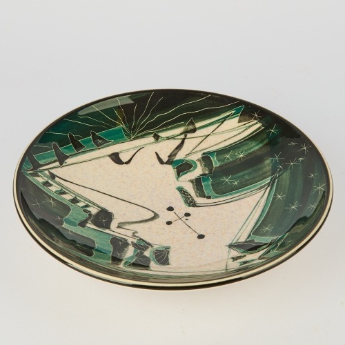 A Ceramic Painted Bowl