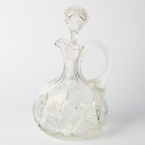 A Cut Crystal Decanter