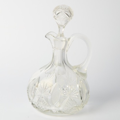 A Cut Crystal Decanter