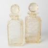 A Pair of Cut Glass Decanters
