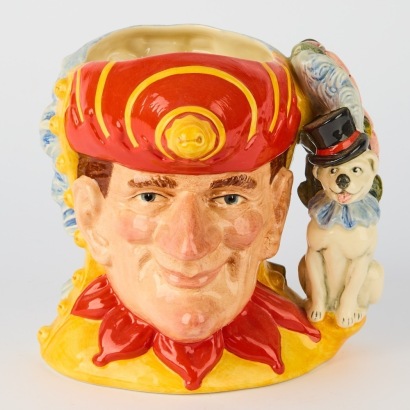 A Royal Doulton Punch and Judy Double Sided Jug