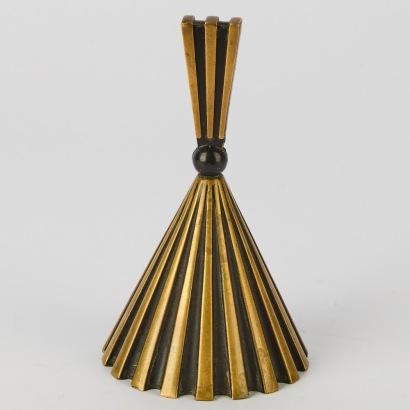 An Art Deco Walter Bosse for Herta Baller Vienna Brass Bell