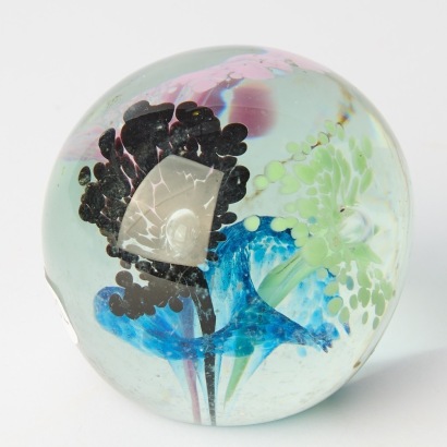 Murano "Underwater Flora" Paperweight