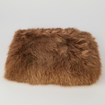 Mid-Century Fur Hand Muff