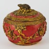 A Carved Oriental Trinket Box