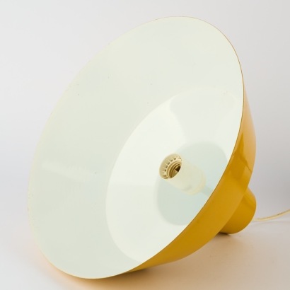 A Yellow MCM Pendant Light