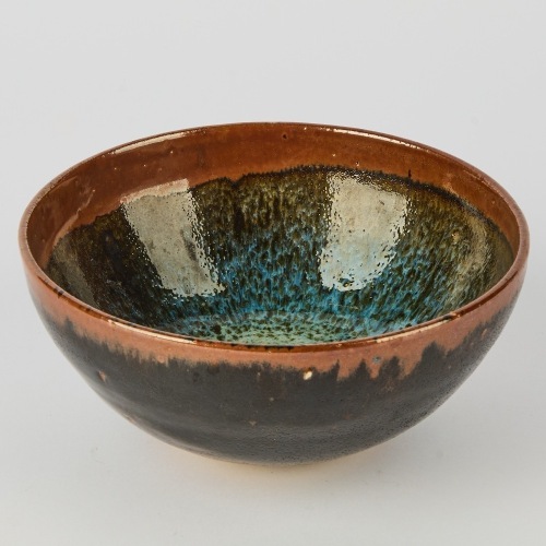A Len Castle Chun Glazed Bowl