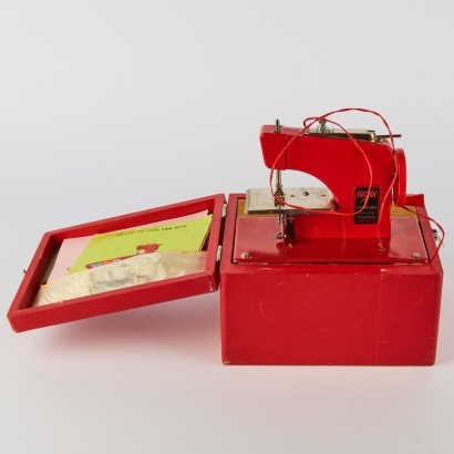 A Vintage Toy Sewing Machine by Frankonia